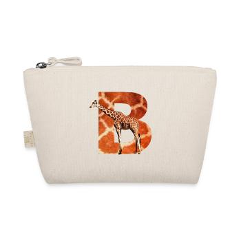 Giraffe B - Organic Pouch - nature - Front