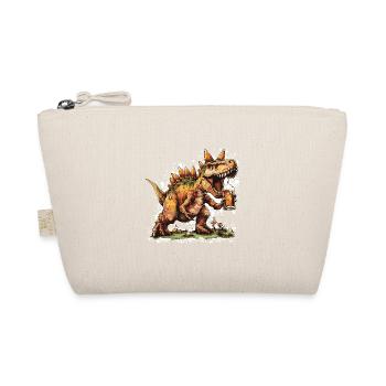 Dinosaurier stegosaurus Bier - Bio-Täschchen - Natur - Vorne