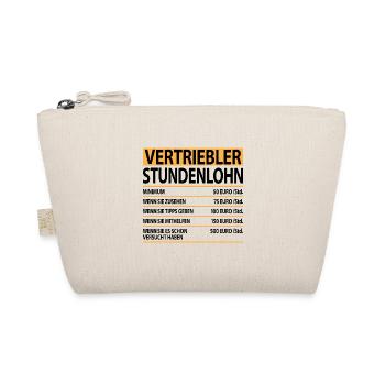 Vertriebler Vertriebsmitarbeiter Lustige Sprüche - Bio-Täschchen - Natur - Vorne