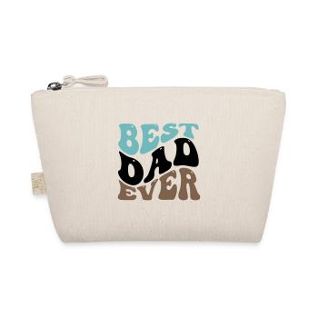 BESTER VATI ALLER ZEITEN PAPI MOTIV SHIRT GESCHENK - Bio-Täschchen - Natur - Vorne