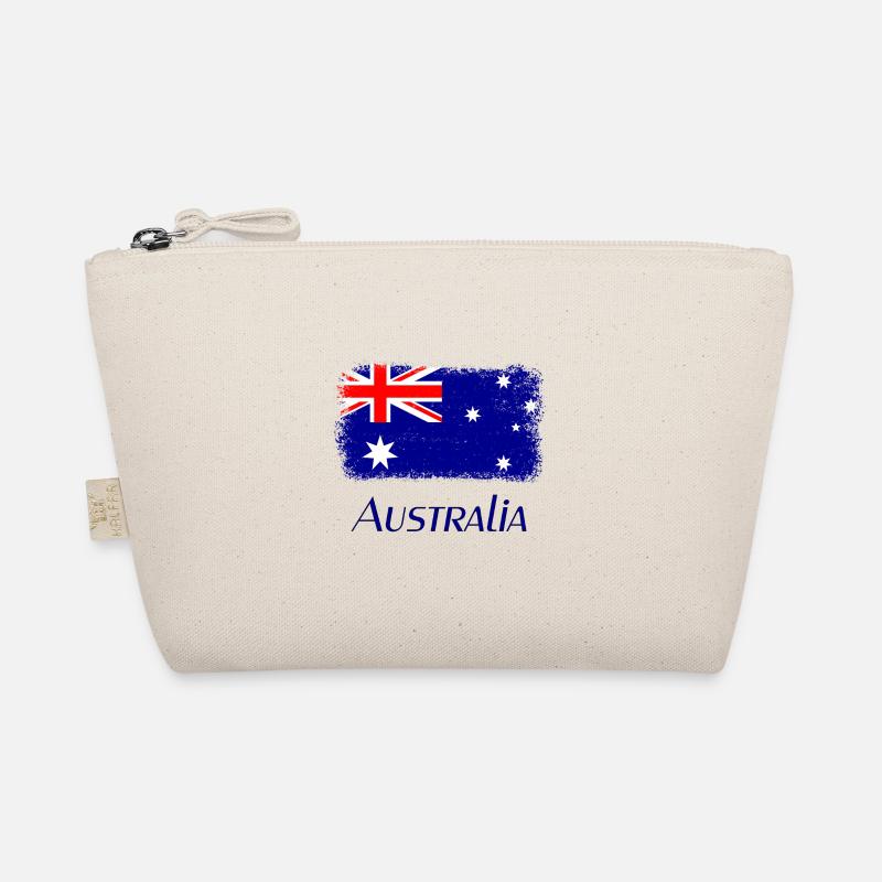 Australien, Flagge, Flag from Australia - Bio-Täschchen - Natur