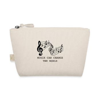 Musik Musikinstrumente Singen - Bio-Täschchen - Natur - Vorne
