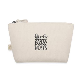 Inspirierende Geschenke für Frauen, für die sich Mädchen nicht kleiden - Bio-Täschchen - Natur - Vorne