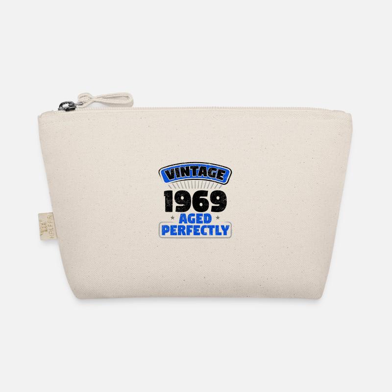 Vintage 1969 Aged Perfectly Birthday Gift Idea Organic Pouch