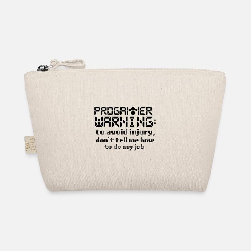 Computerprogrammierung Vermeiden Sie Verletzungen Sag es mir nicht Bio-Täschchen