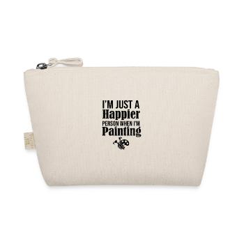 Peintre Cadeau Personne plus heureuse quand artiste de peinture - Trousse biologique - nature - Devant