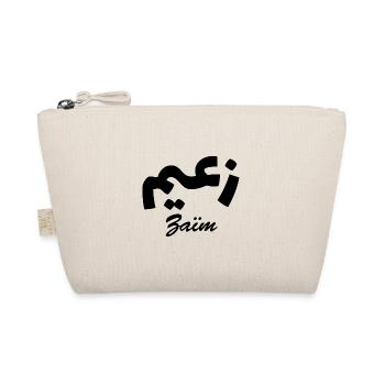 Zaïm Arabic Calligraphy First Name - Organic Pouch - nature - Front