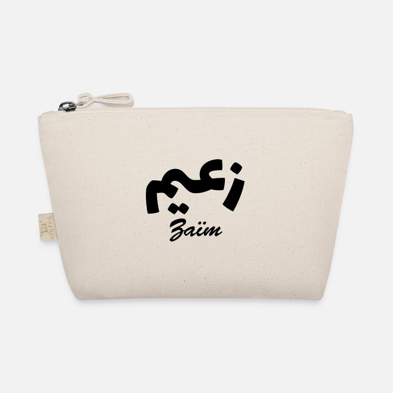 Zaïm Arabic Calligraphy First Name Organic Pouch