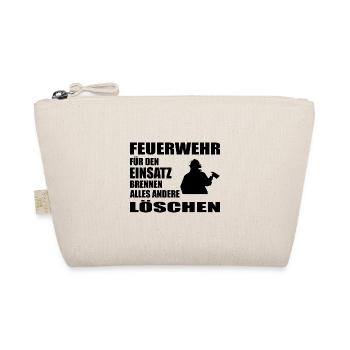 Feuerwehr - Bio-Täschchen - Natur - Vorne