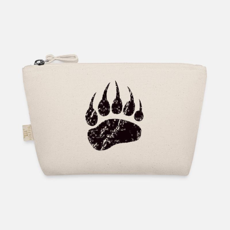 Bearded paw bear claw Organic Pouch
