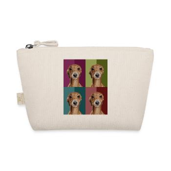 Greyhound4Colours - Bio-Täschchen - Natur - Vorne
