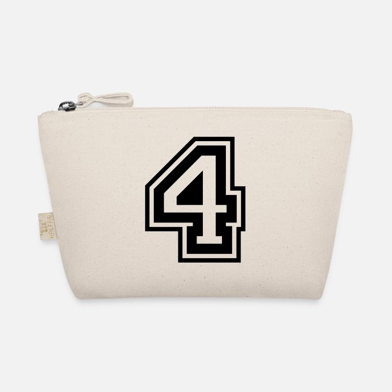 4 Number number Organic Pouch
