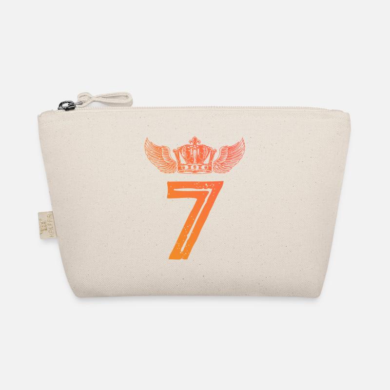 7 Number crown Organic Pouch