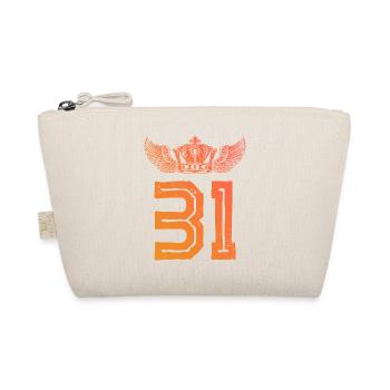 31 Number crown - Organic Pouch - nature - Front