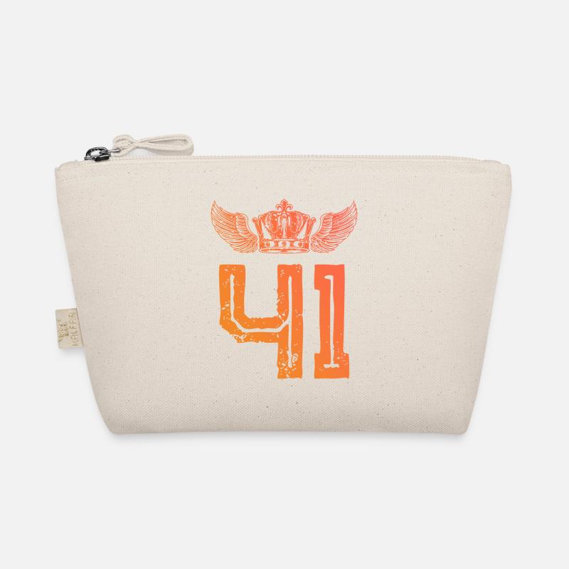 41 Number crown Organic Pouch