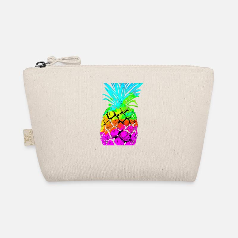 Pineapple colorful gift idea fruit cool Organic Pouch