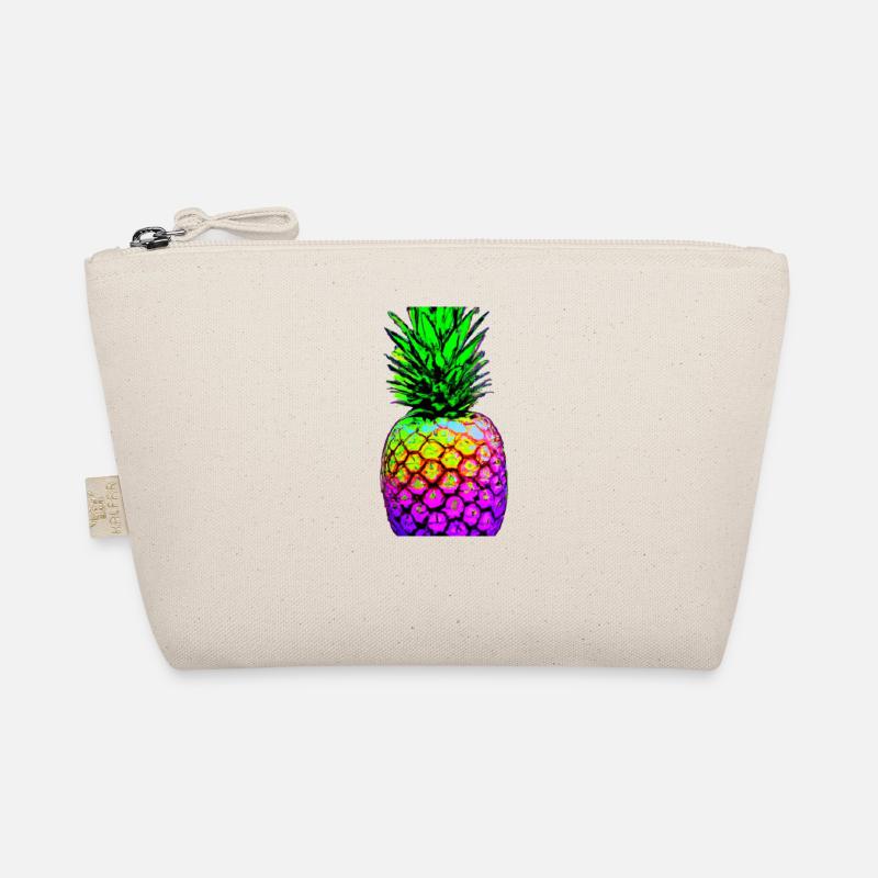 Pineapple colorful gift idea Organic Pouch