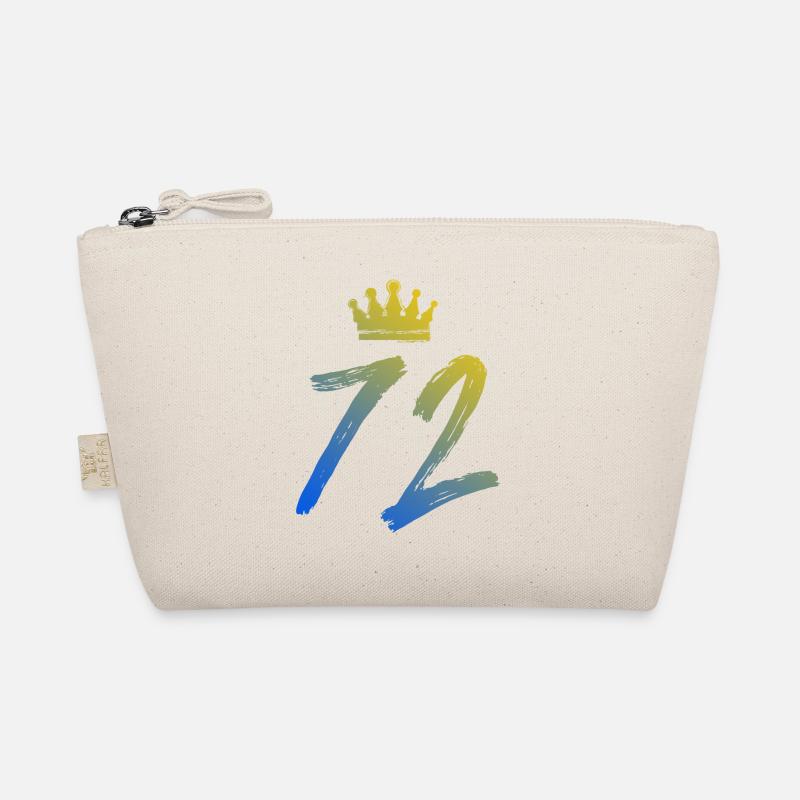 72 Number crown Organic Pouch