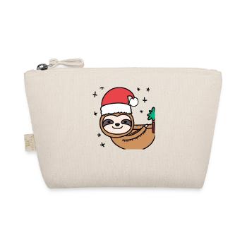 Idée cadeau paresseux Noël mignon mignon - Trousse biologique - nature - Devant