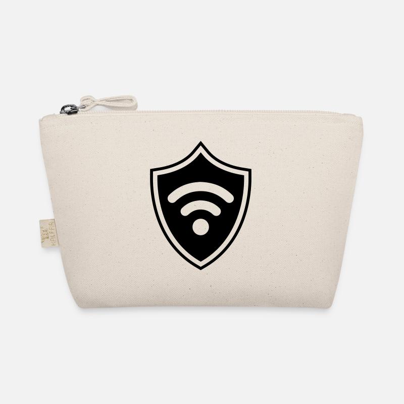 Wlan Internet Wappen Bio-Täschchen