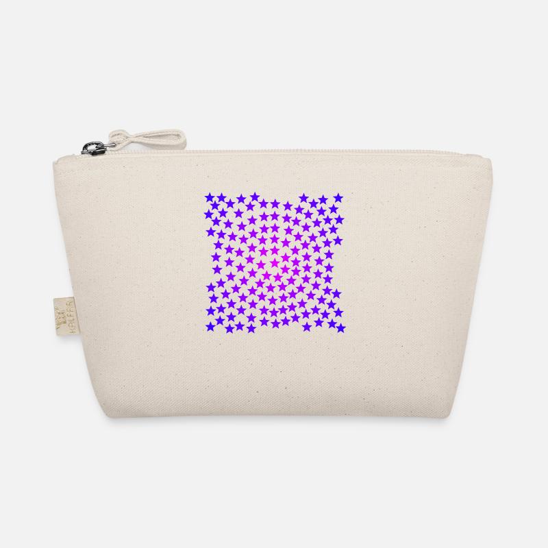 Stars Pink Purple Violet Pink Gift Idea Organic Pouch