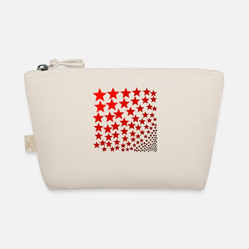 Idée cadeau rouge étoiles Trousse biologique