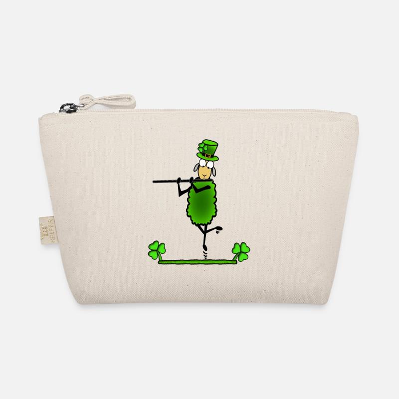 Schaf plays flute Organic Pouch