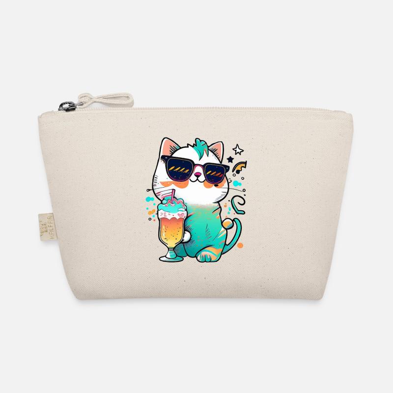 Le chat le plus cool de la plage Trousse biologique