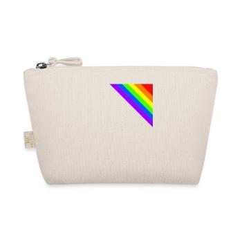 Rainbow Gift Idea Corner colorful - Organic Pouch - nature - Front