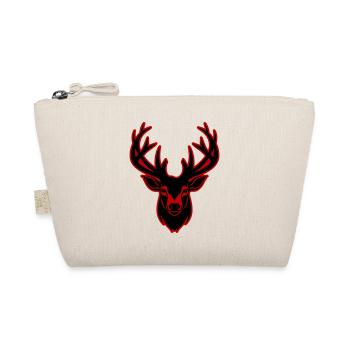 Tête de silhouette de cerf - Trousse biologique - nature - Devant
