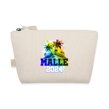 Malle 2024 Palmiers de vacances colorés - Trousse biologique - nature - Devant