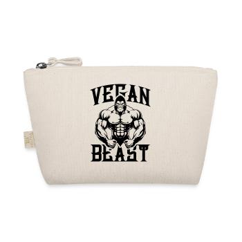 Gorilla Vegan Beast - Organic Pouch - nature - Front