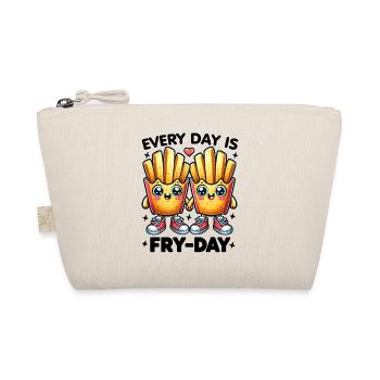 Every day is French fries in love French fries - Organic Pouch - nature - Front