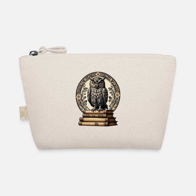 Book Owl Organic Pouch