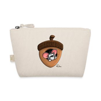 Mouse in the acorn - Organic Pouch - nature - Front