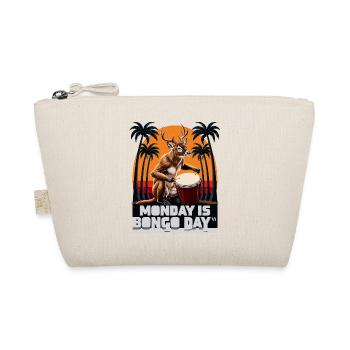Reindeer Monkey - Organic Pouch - nature - Front