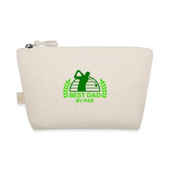 BESTER PAPI PAR GOLF GOLFER SPRUCH MOTIVE GESCHENK - Bio-Täschchen - Natur - Vorne
