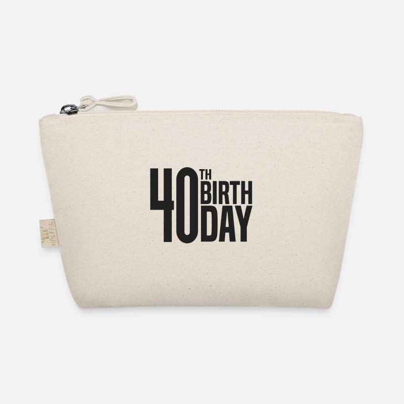 40th Birthday Organic Pouch