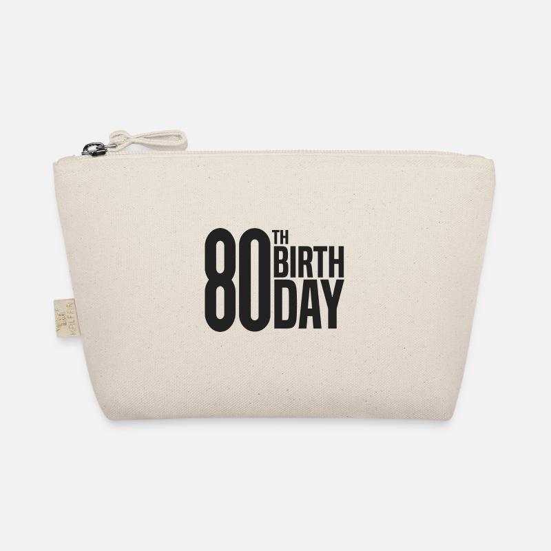 80. Geburtstag Bio-Täschchen