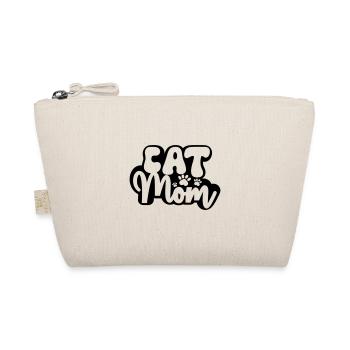 CATS MOM MOM MOM MOM FUNNY SAYINGS MOTIFS - Organic Pouch - nature - Front