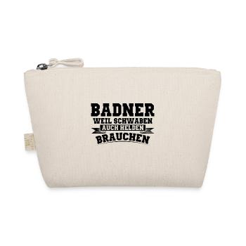 Badische Sprüche | Baden Badner Schwaben Geschenke - Bio-Täschchen - Natur - Vorne