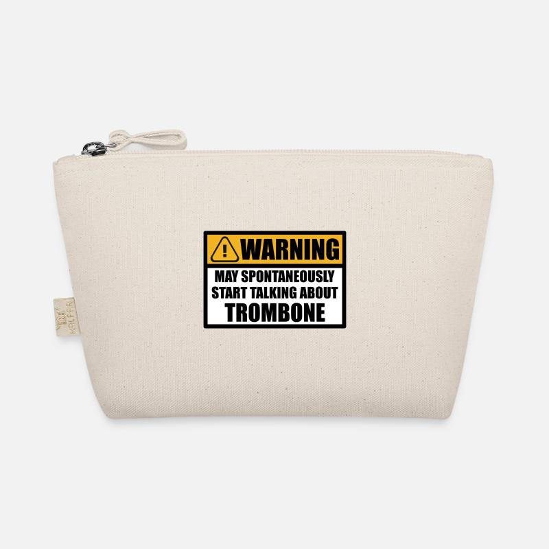 Trombone Player Sayings Funny Funny with Saying Organic Pouch