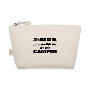camping - Bio-Täschchen - Natur - Vorne