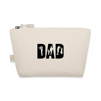 BESTER DAD VATI PAPA VATER LIEBSTER PAPI MOTIV MOM - Bio-Täschchen - Natur - Vorne