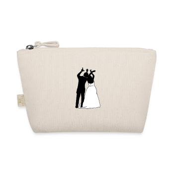 Wedding Marriage Marriage Wedding Ceremony Married - Organic Pouch - nature - Front