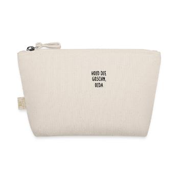 Hoid Die Goschn Oida Bayern Bayrisch Fun Geschenk - Bio-Täschchen - Natur - Vorne