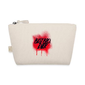 Best Bro Ever Best Brother Gift Family - Organic Pouch - nature - Front