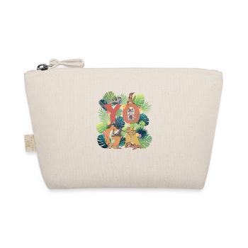 Cat Yoga, Relaxation, Nature & Meditation Cat - Organic Pouch - nature - Front