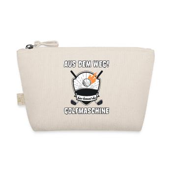 Golf Profi Golfer Golfspieler lustiger Spruch - Bio-Täschchen - Natur - Vorne