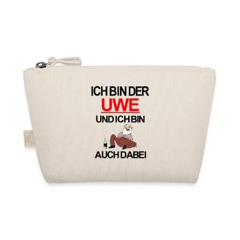 Ich bin der Uwe und ich bin auch dabei - Bio-Täschchen - Natur - Vorne